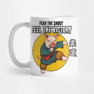 Judo piglet Mug